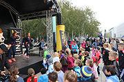 Riem Arcaden Run 2018 -Warm-Up Kinder (©Foto:Martin Schmitz)